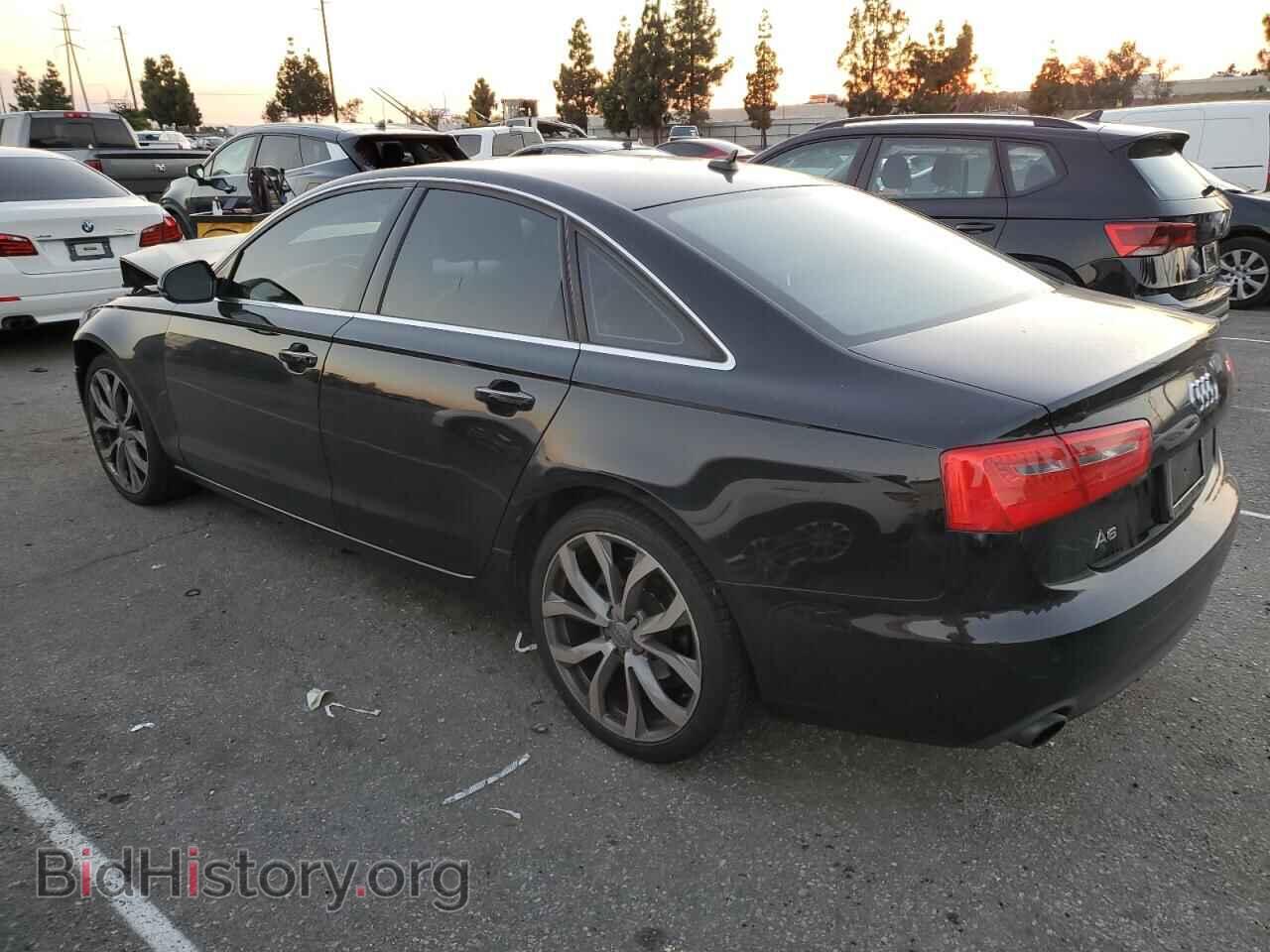 2013 AUDI A6 - VIN: WAUGFAFC1DN158079 - Фото 2