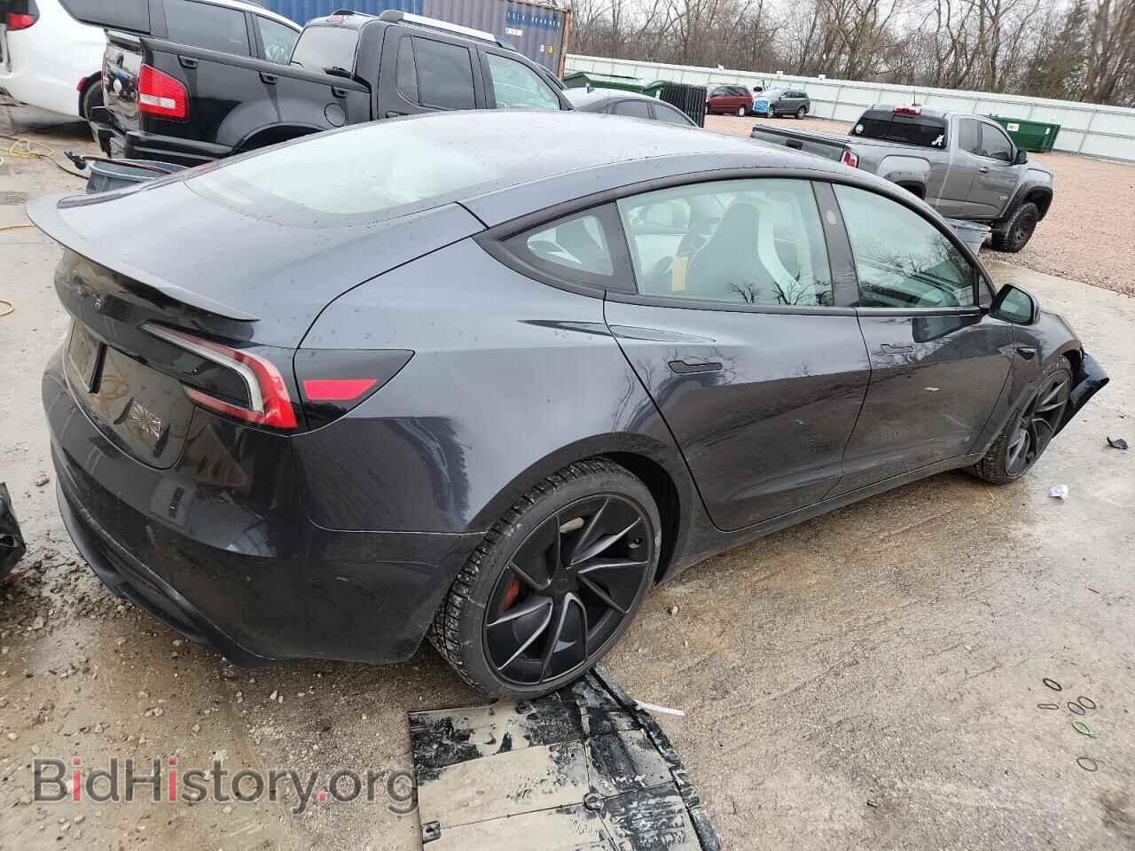2024 TESLA MODEL 3 - VIN: 5YJ3E1ET4RF849943 - Фото 3