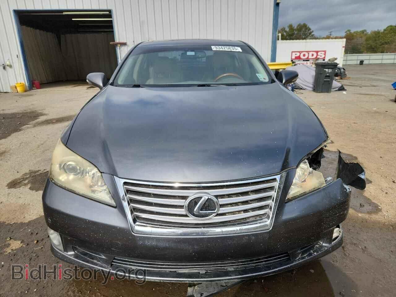 2012 LEXUS ES350 - VIN: JTHBK1EG9C2480836 - Фото 5