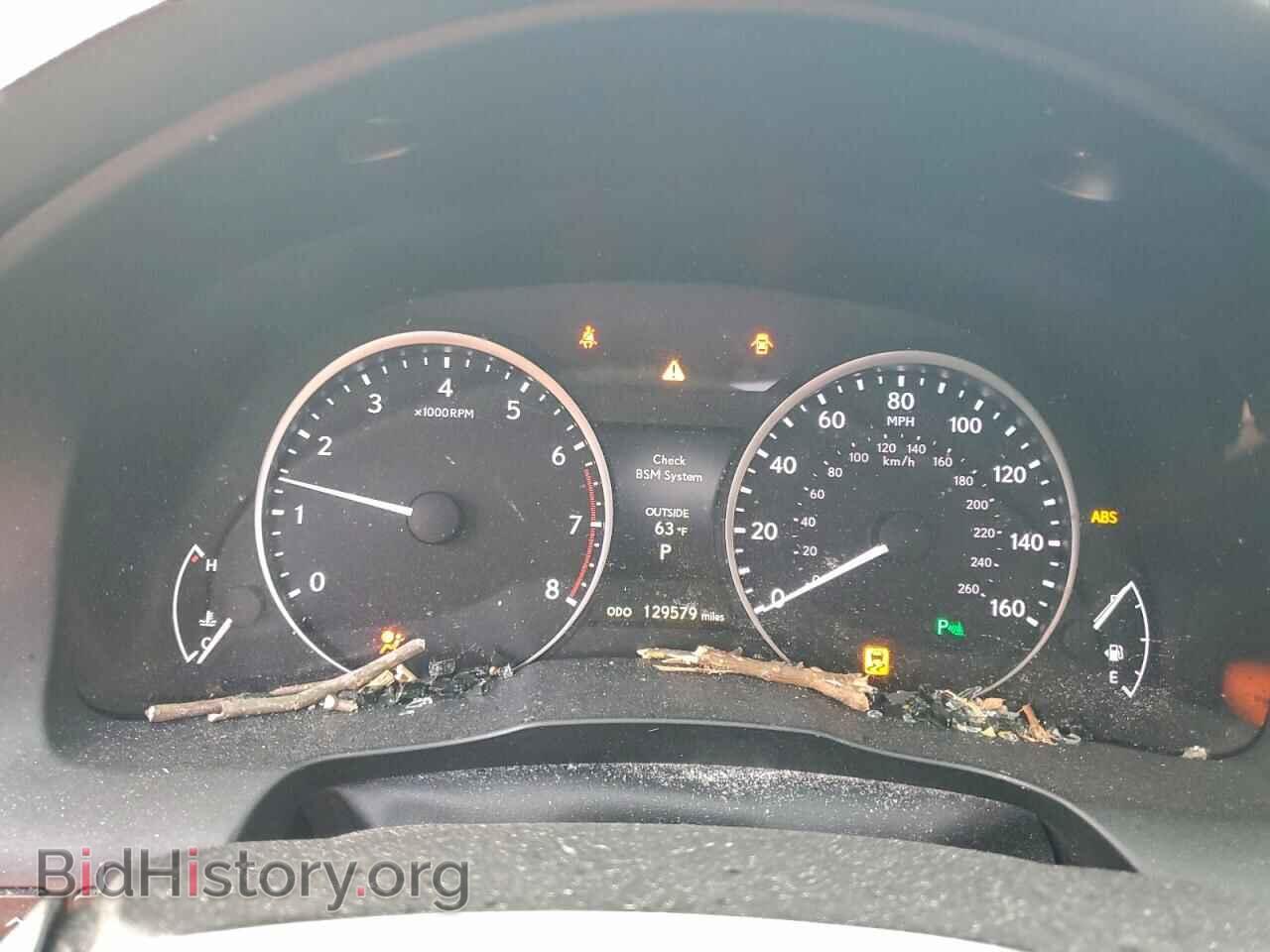 2013 LEXUS ES350 - VIN: JTHBK1GG0D2030586 - Фото 9