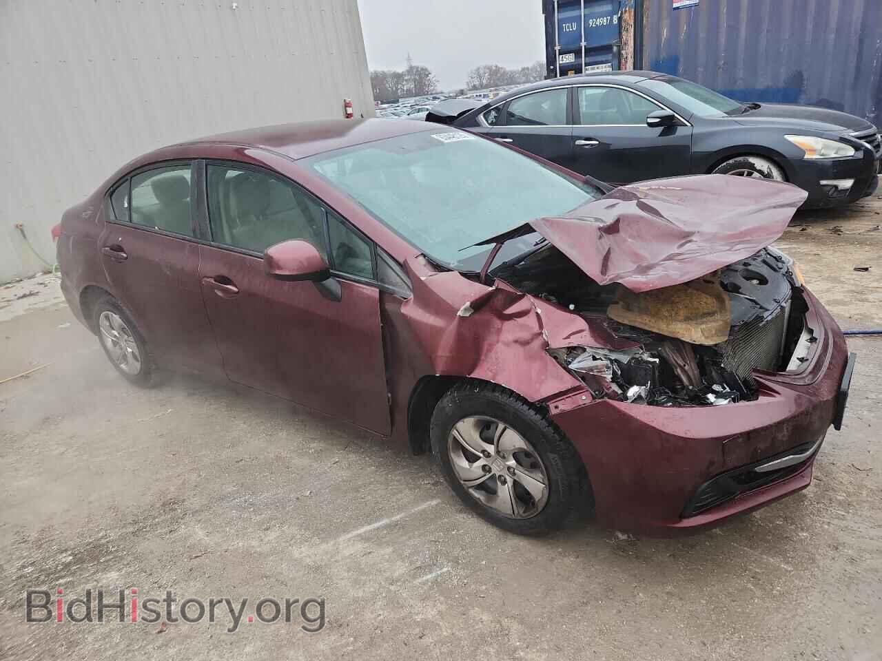 2013 HONDA CIVIC - VIN: 19XFB2F55DE044186 - Фото 4