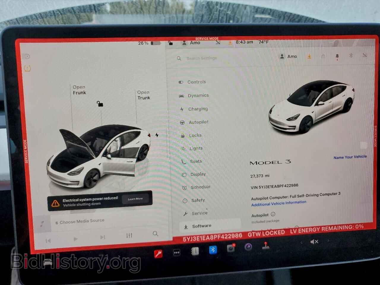 2023 TESLA MODEL 3 - VIN: 5YJ3E1EA8PF422986 - Фото 9