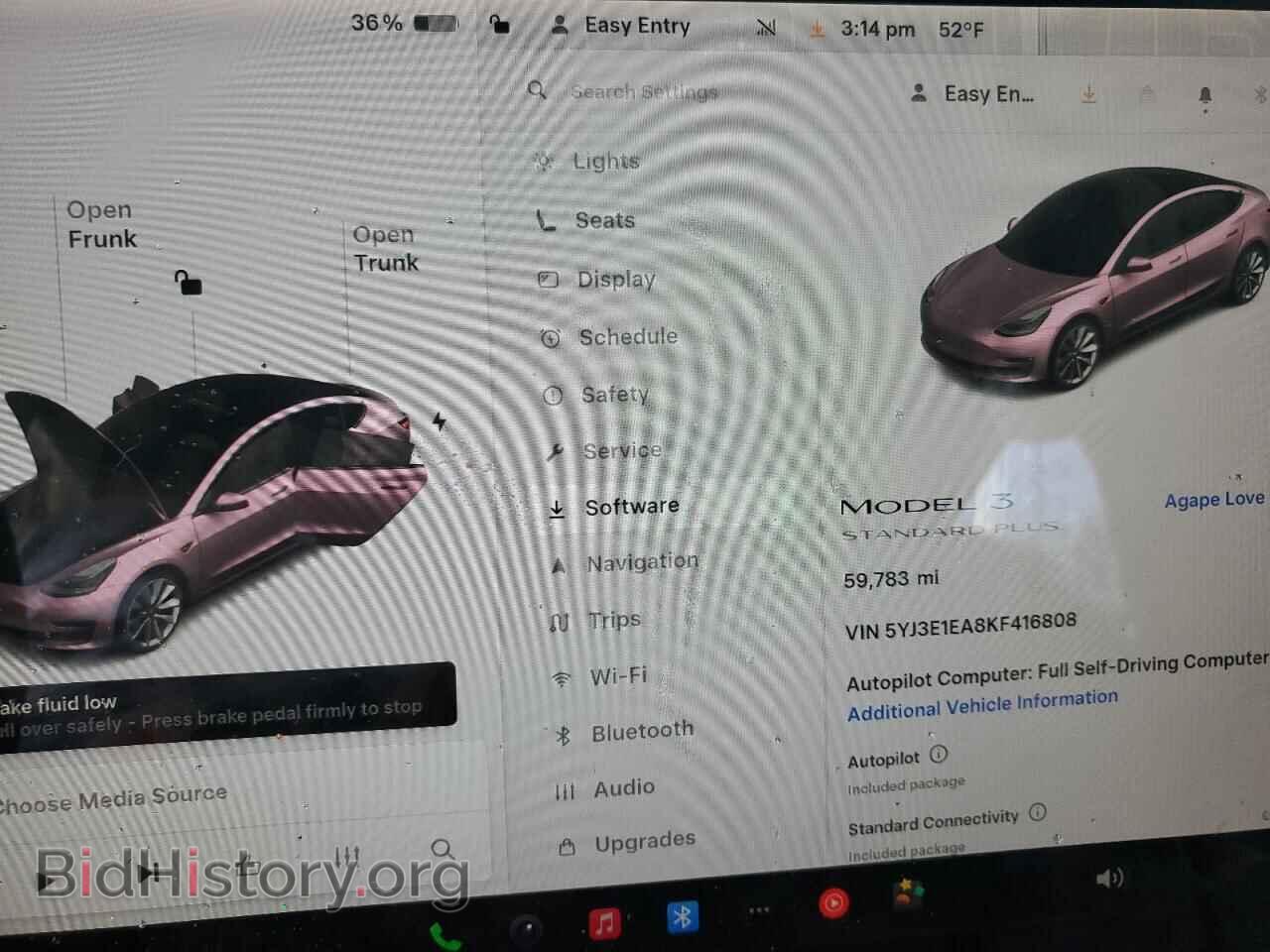 2019 TESLA MODEL 3 - VIN: 5YJ3E1EA8KF416808 - Photo 9