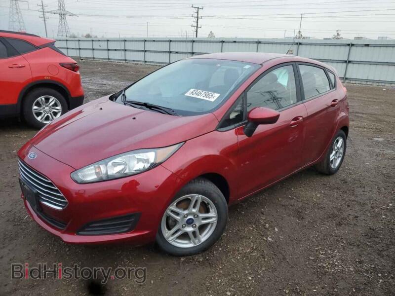 2017 Ford FIESTA SE (VIN 3FADP4EJ8HM167792) — фото 1 из 14, Copart, повреждение: бок