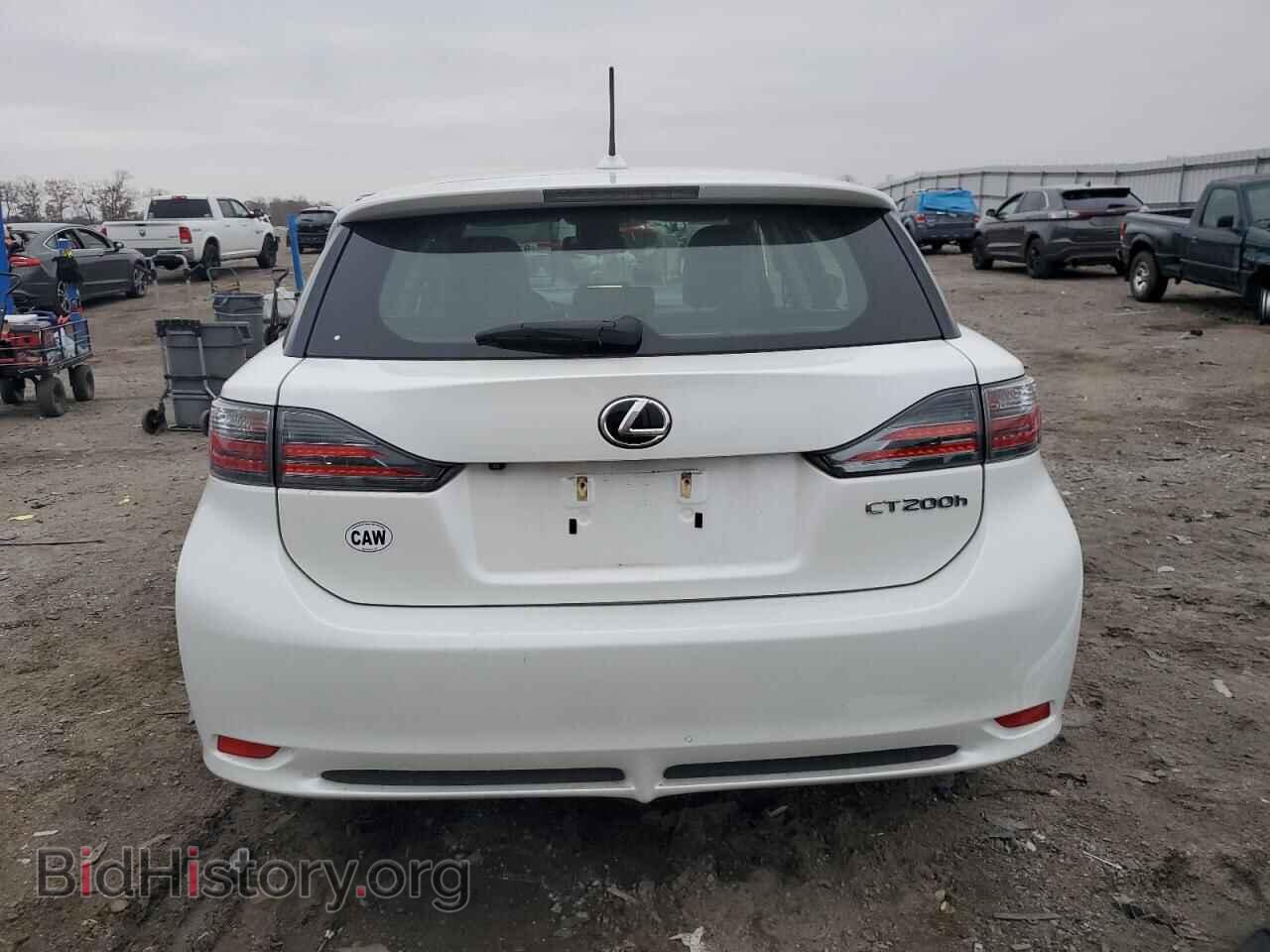 2011 LEXUS CT 200 - VIN: JTHKD5BH0B2006562 - Фото 6