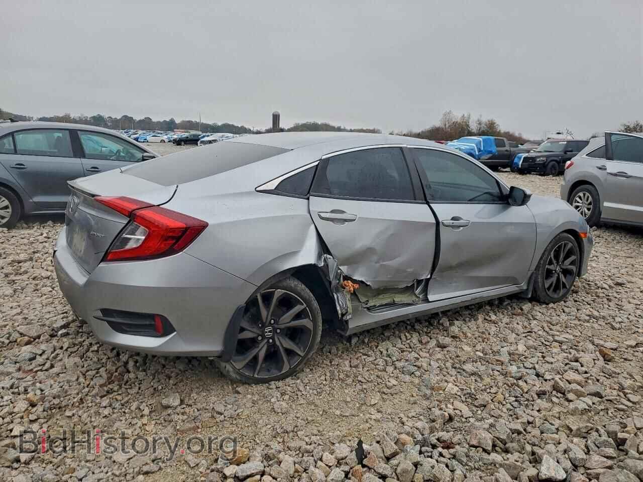 2020 HONDA CIVIC - VIN: 2HGFC2F83LH559912 - Фото 3