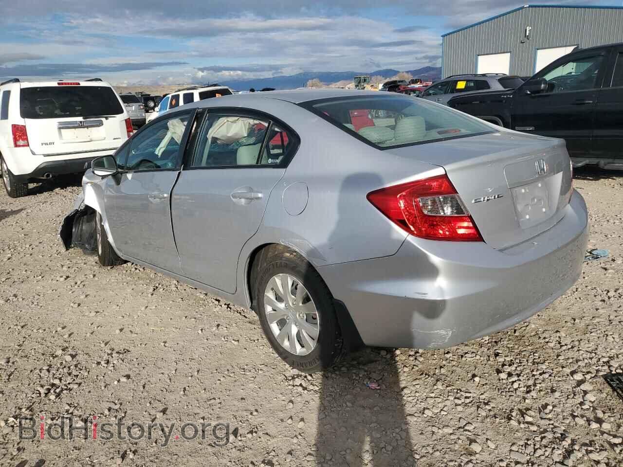 2012 HONDA CIVIC - VIN: 2HGFB2F55CH605121 - Фото 2