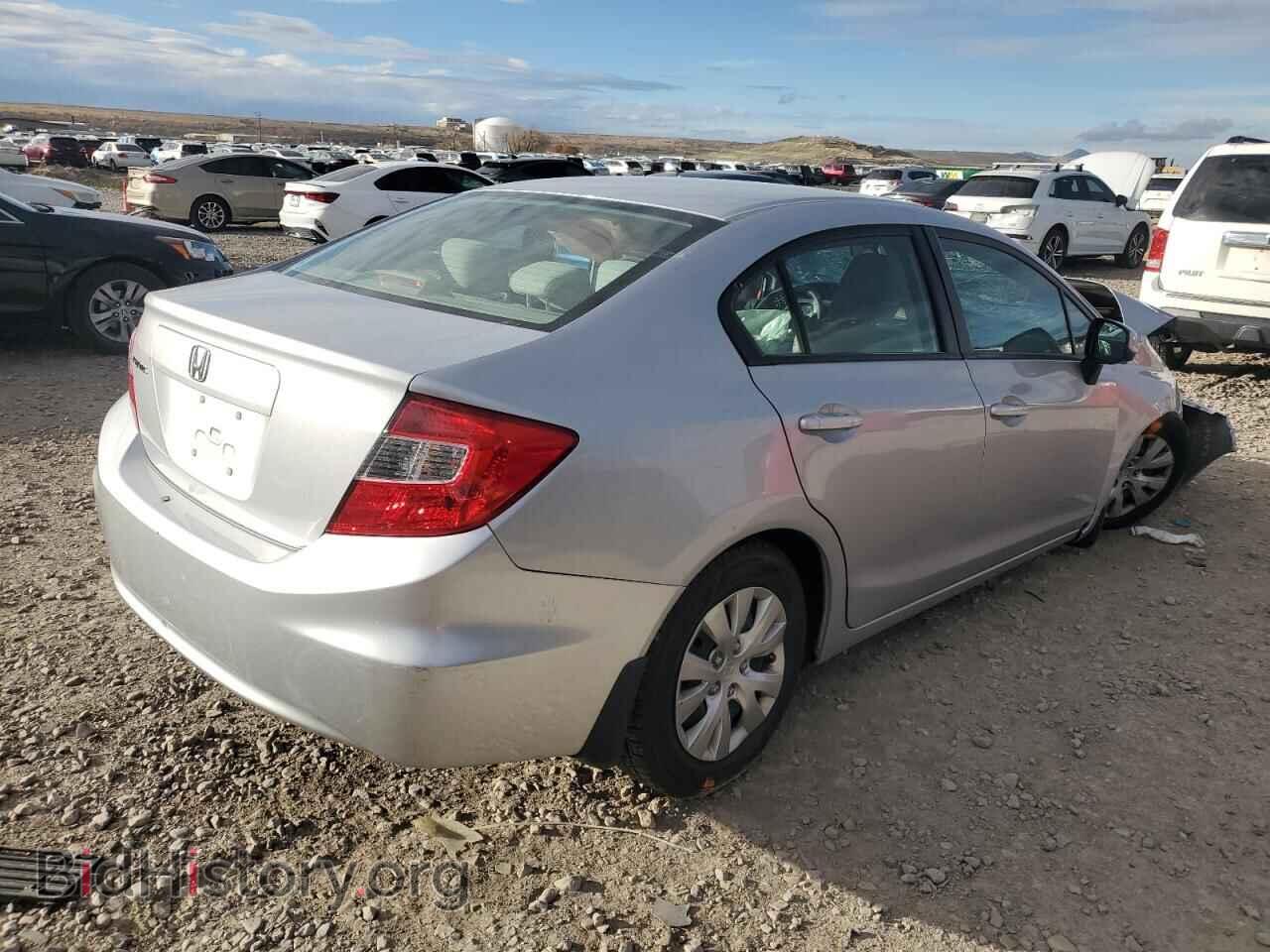 2012 HONDA CIVIC - VIN: 2HGFB2F55CH605121 - Фото 3