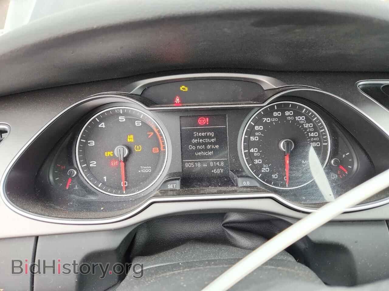 2013 AUDI A4 - VIN: WAUAFAFL3DN035213 - Photo 9