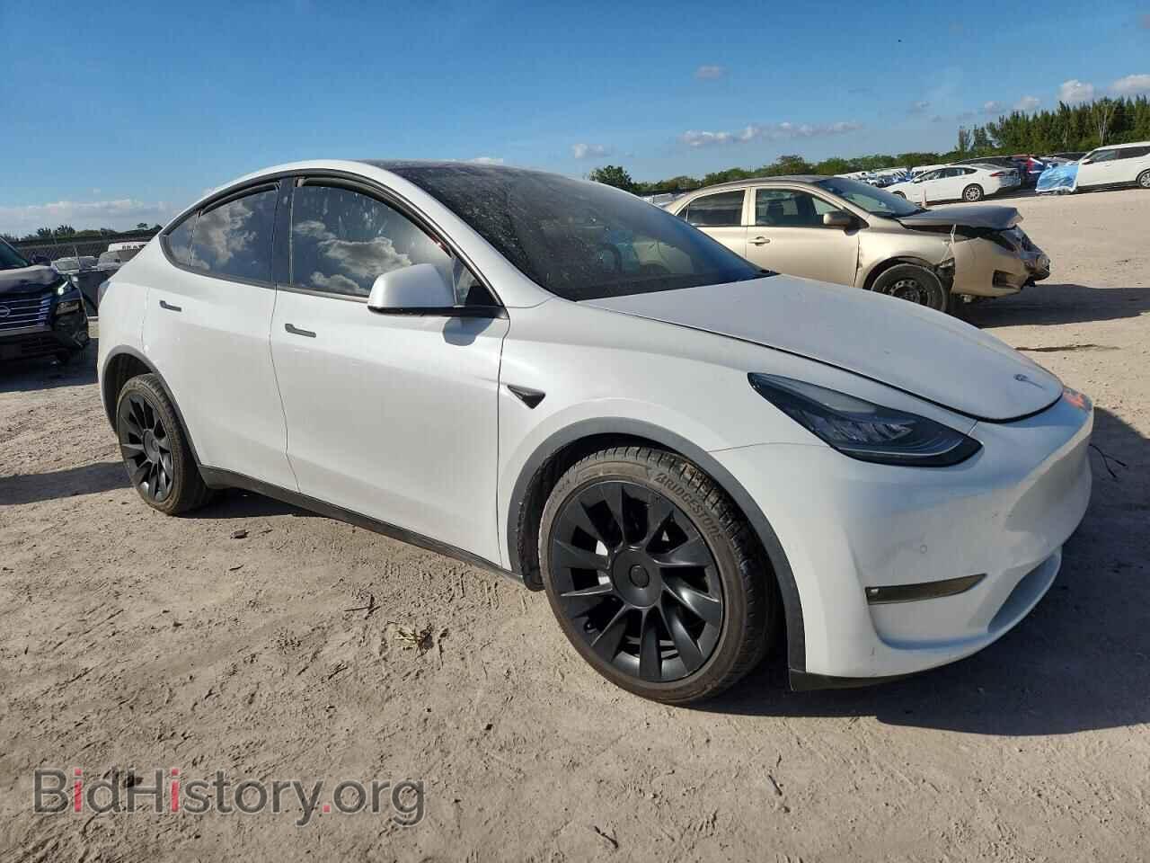 2021 TESLA MODEL Y - VIN: 5YJYGDED9MF121926 - Photo 4