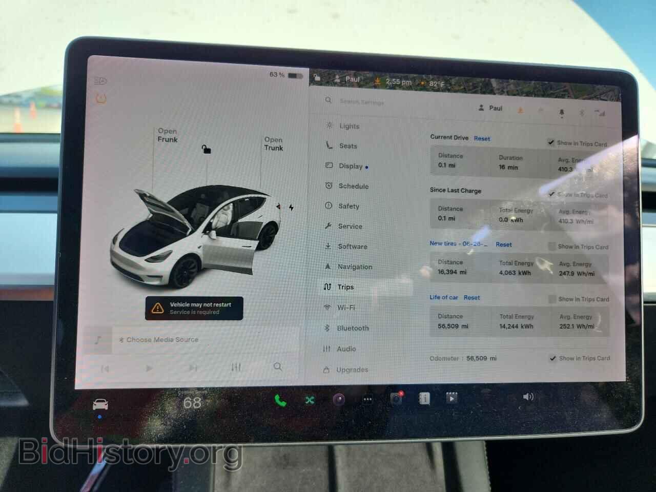 2021 TESLA MODEL Y - VIN: 5YJYGDED9MF121926 - Photo 9