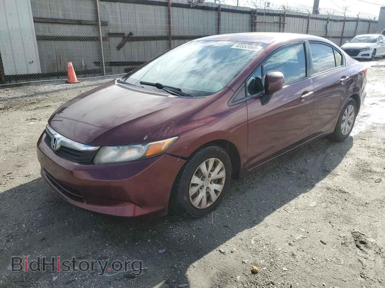 Photo 2HGFB2F54CH572726 - HONDA CIVIC 2012