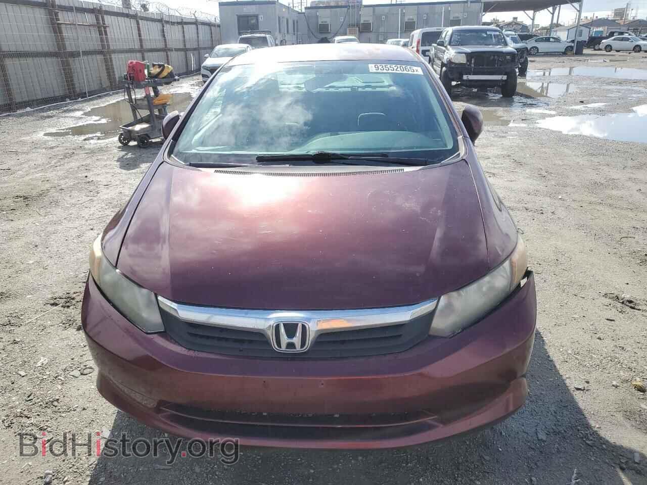 2012 HONDA CIVIC - VIN: 2HGFB2F54CH572726 - Фото 5