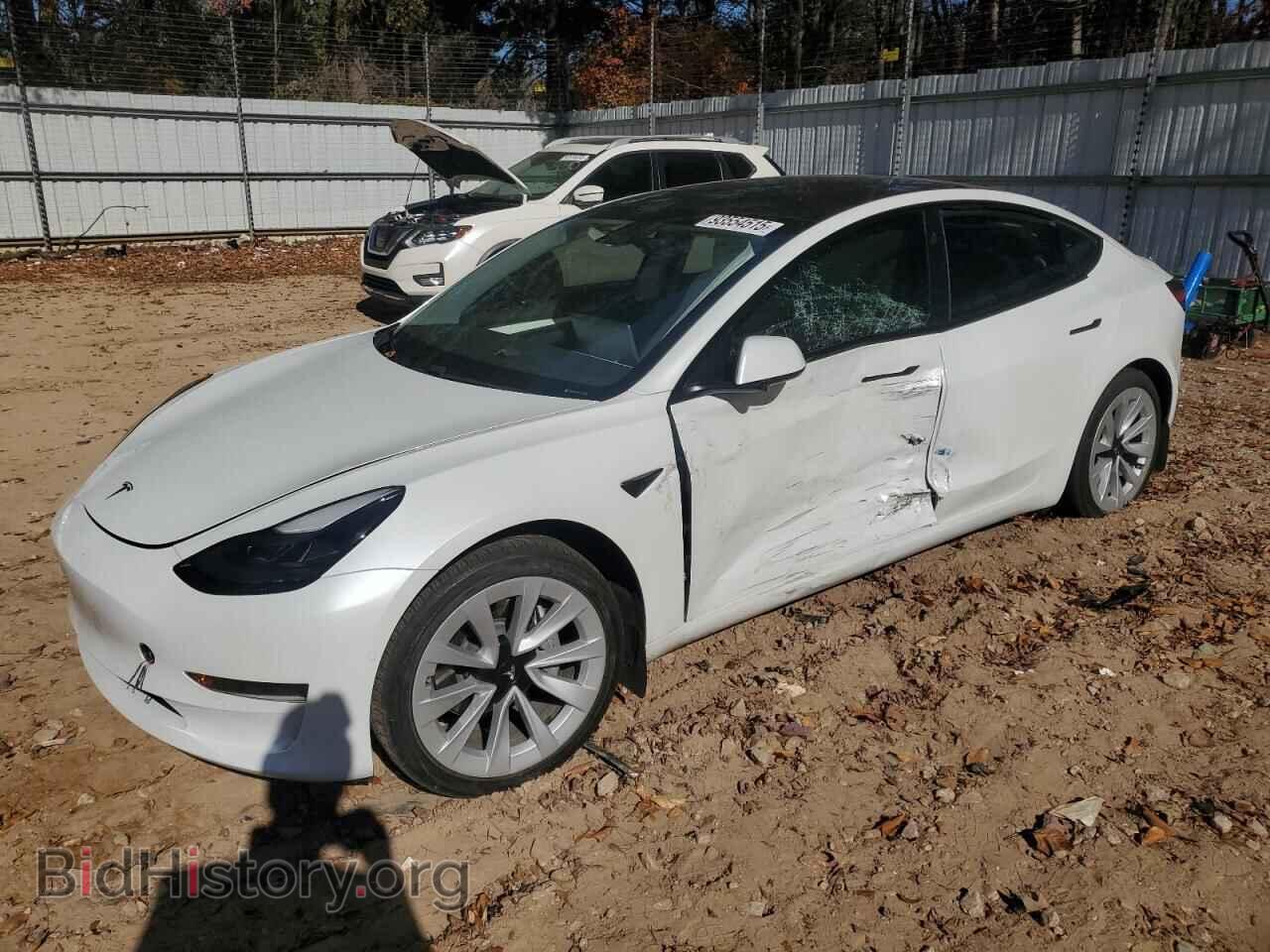 Photo 5YJ3E1EA2MF061587 - TESLA MODEL 3 2021