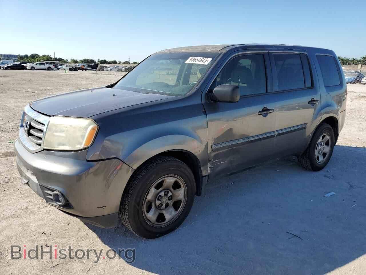 Фотография 5FNYF3H24DB001796 - HONDA PILOT 2013