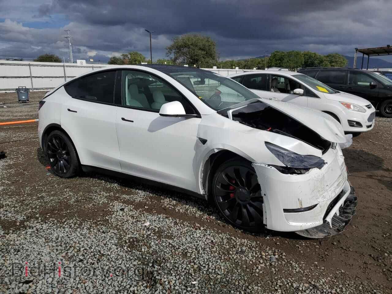 2022 TESLA MODEL Y - VIN: 7SAYGDEF0NF487554 - Photo 4