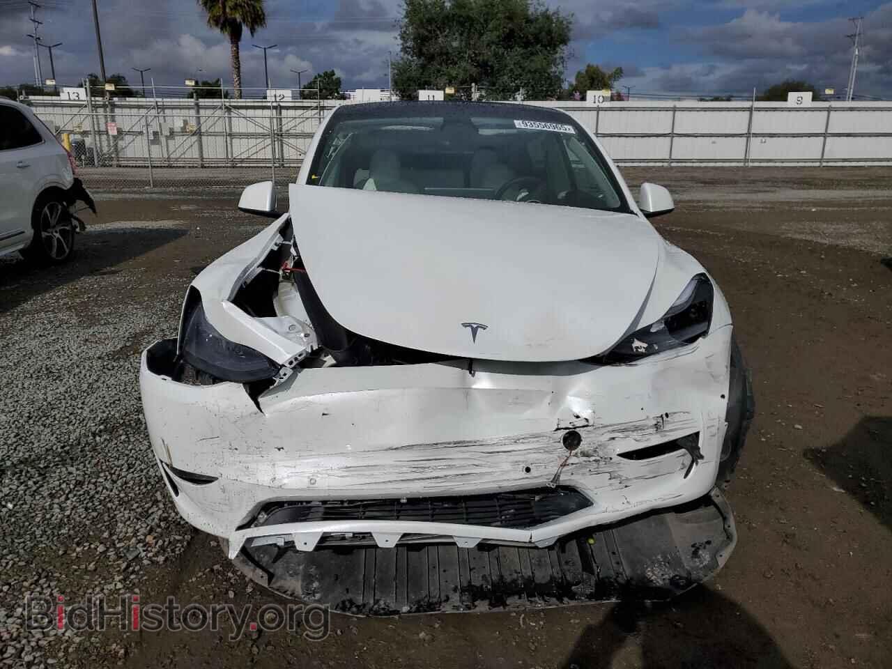 2022 TESLA MODEL Y - VIN: 7SAYGDEF0NF487554 - Photo 5