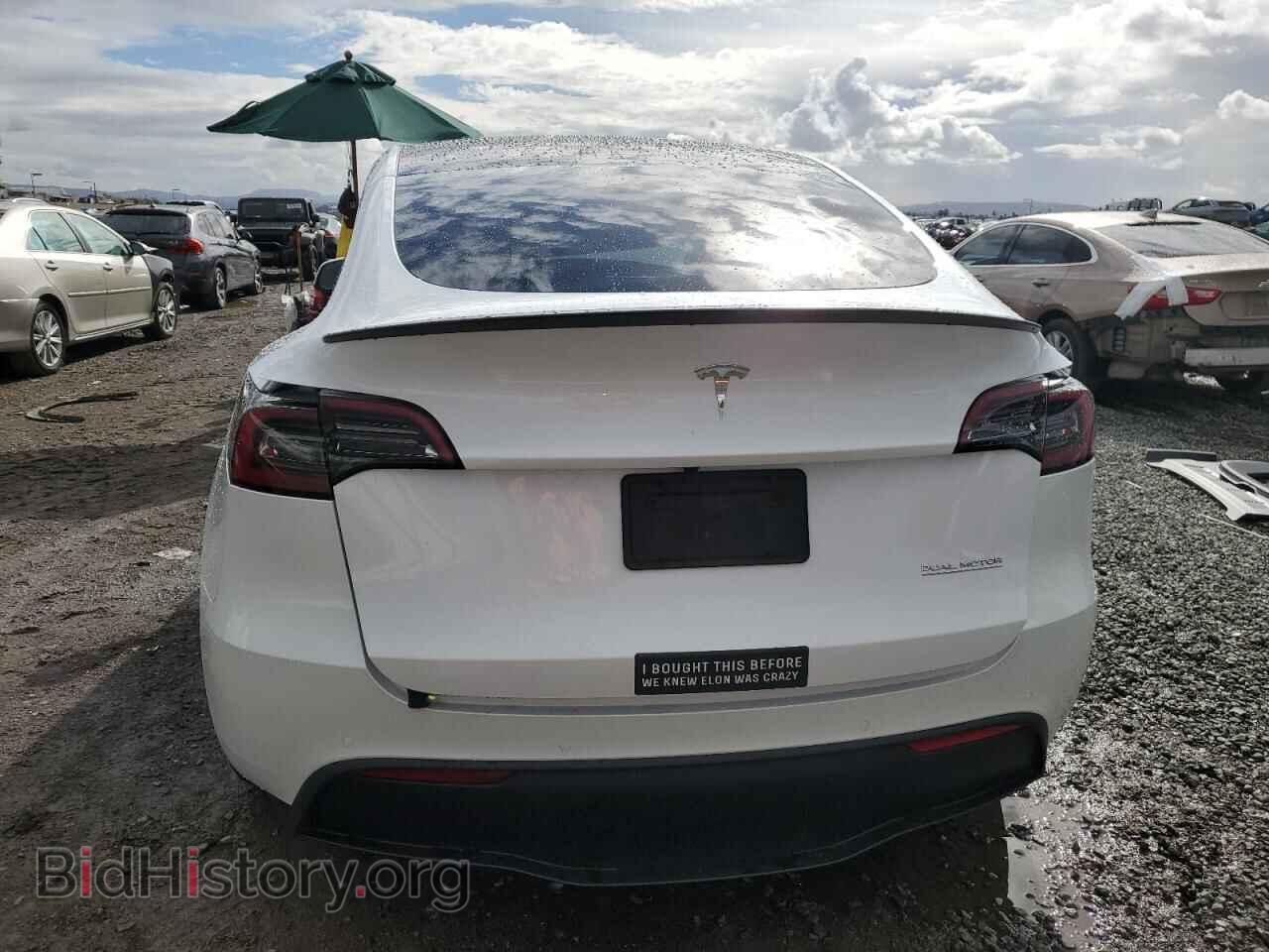 2022 TESLA MODEL Y - VIN: 7SAYGDEF0NF487554 - Photo 6