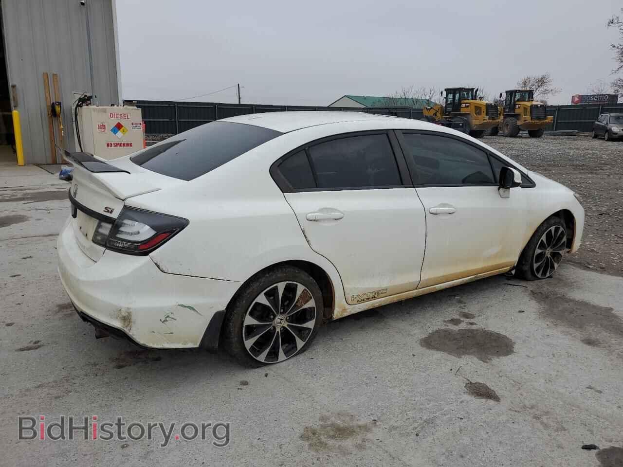 2013 HONDA CIVIC - VIN: 2HGFB6E55DH704306 - Фото 3