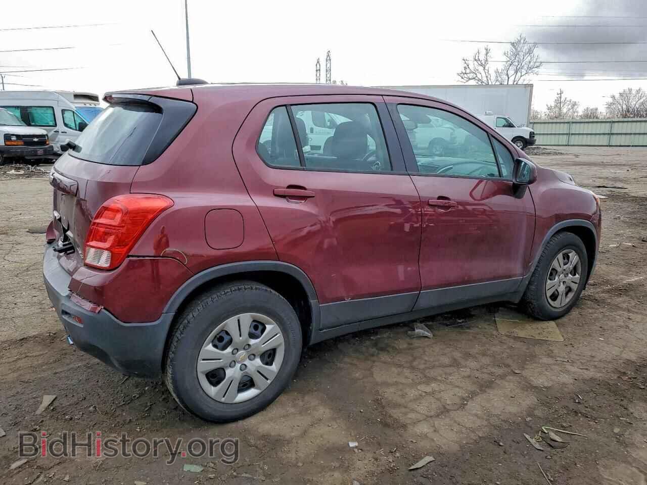 2016 CHEVROLET TRAX - VIN: 3GNCJKSB2GL248291 - Фото 3