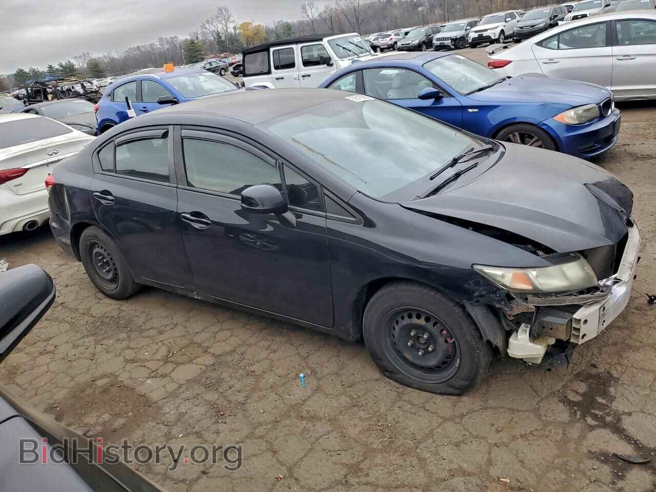 2013 HONDA CIVIC - VIN: 19XFB2F59DE229390 - Фото 4