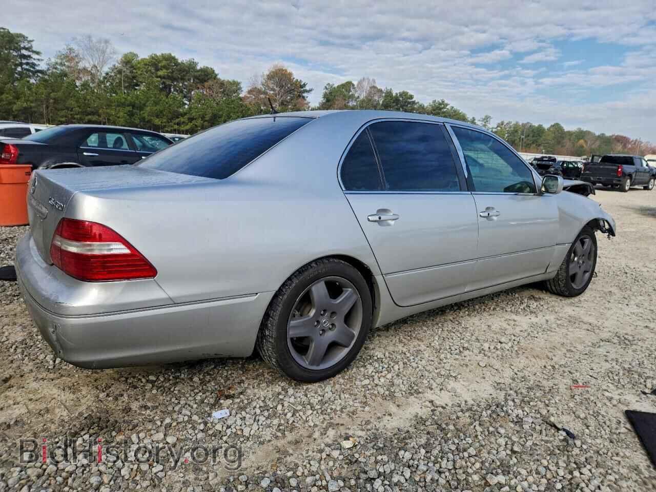 2005 LEXUS LS430 - VIN: JTHBN36F455011437 - Фото 3