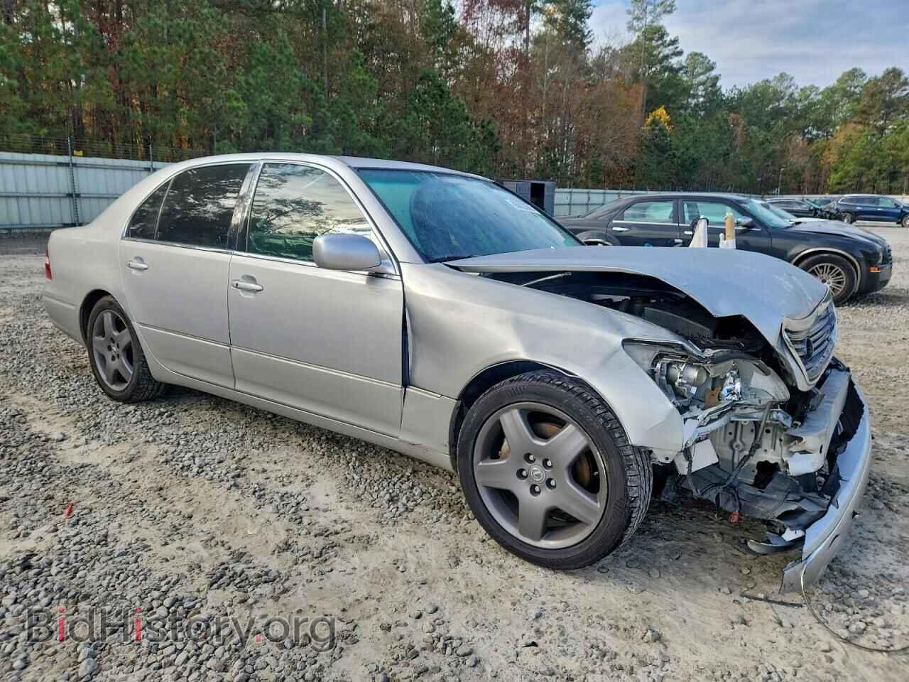 2005 LEXUS LS430 - VIN: JTHBN36F455011437 - Фото 4