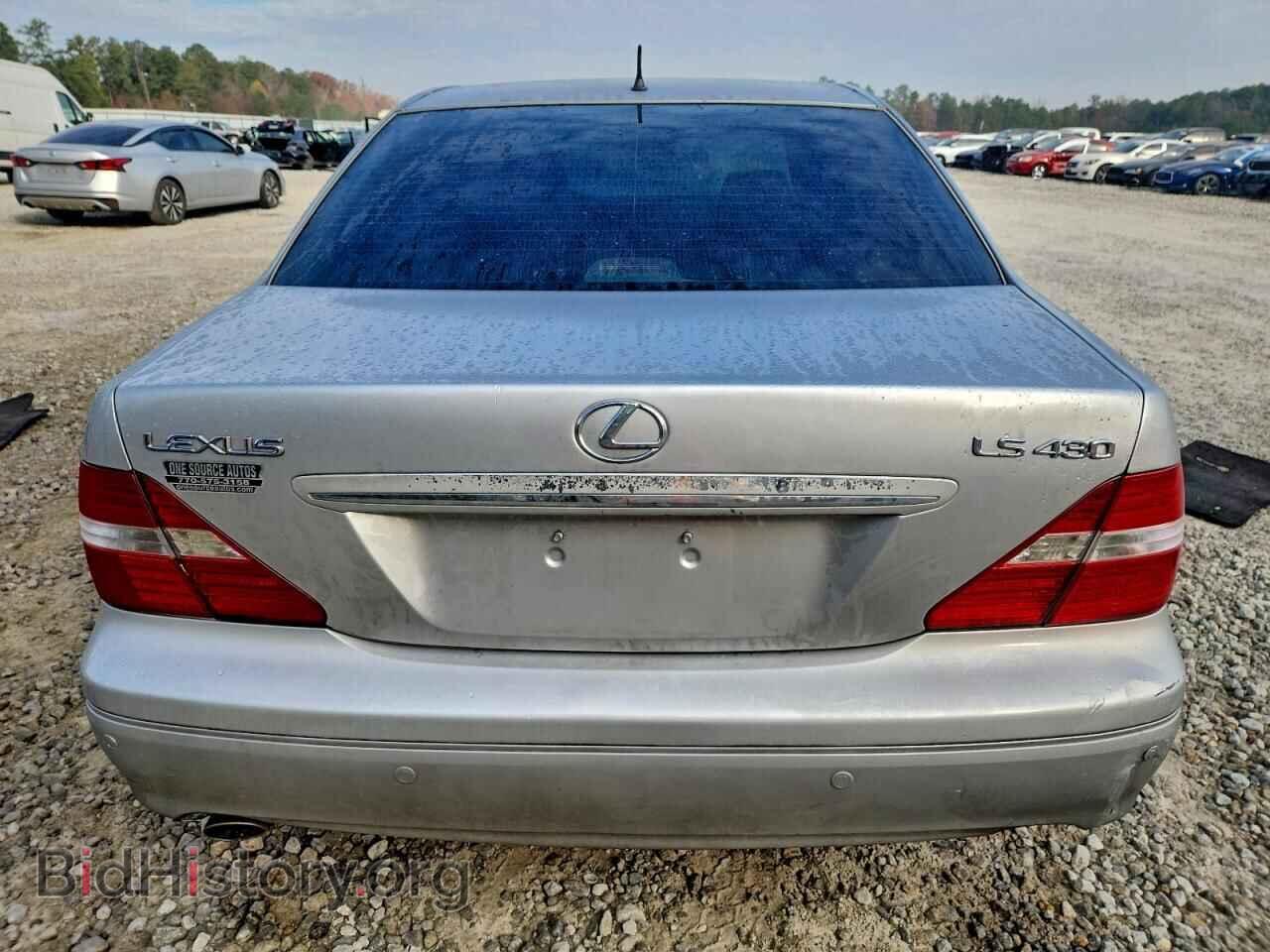 2005 LEXUS LS430 - VIN: JTHBN36F455011437 - Фото 6