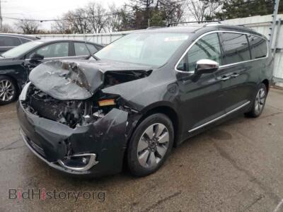 2017 Chrysler PACIFICA Ehybrid Platinum, черный — VIN 2C4RC1N70HR772171, Copart
