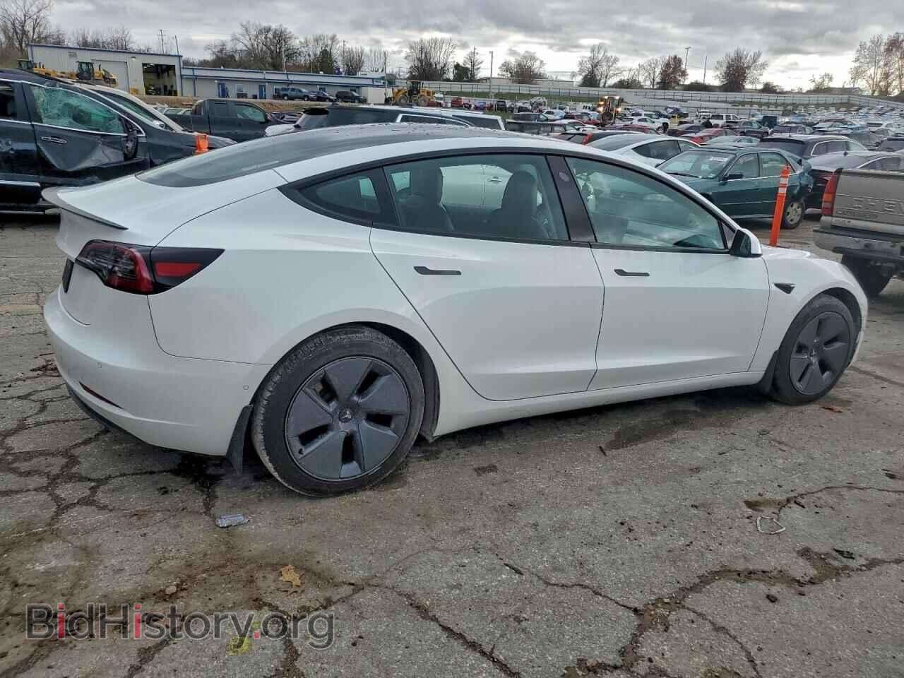 2021 TESLA MODEL 3 - VIN: 5YJ3E1EA4MF098219 - Фото 3