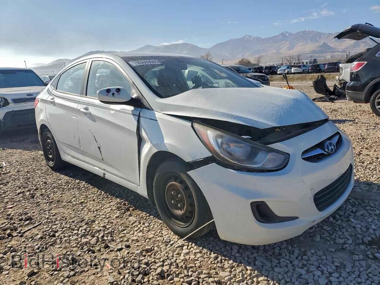 2013 HYUNDAI ACCENT - VIN: KMHCT4AEXDU536941 - Фото 4