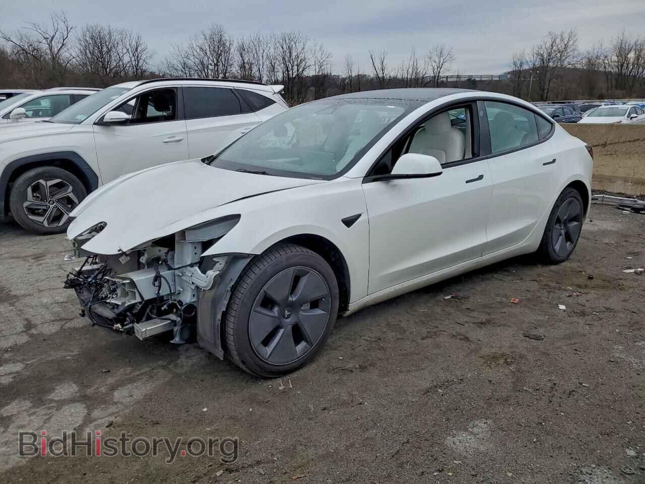 Photo 5YJ3E1EB2NF275330 - TESLA MODEL 3 2022