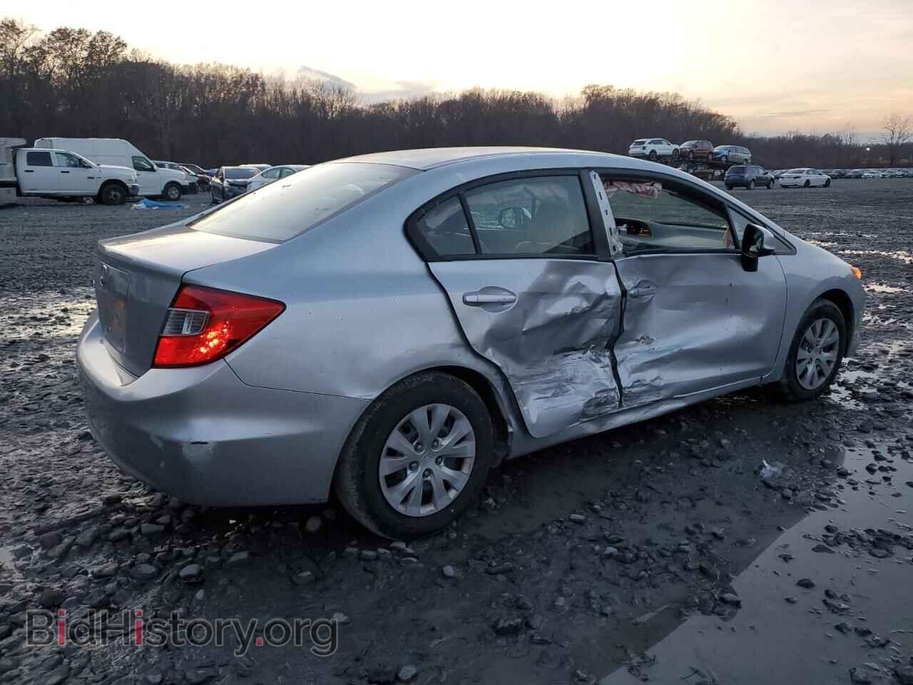 2012 HONDA CIVIC - VIN: 19XFB2F51CE342300 - Фото 3