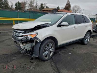 2012 Ford EDGE LIMITED, white — VIN 2FMDK4KC5CBA81313, Copart