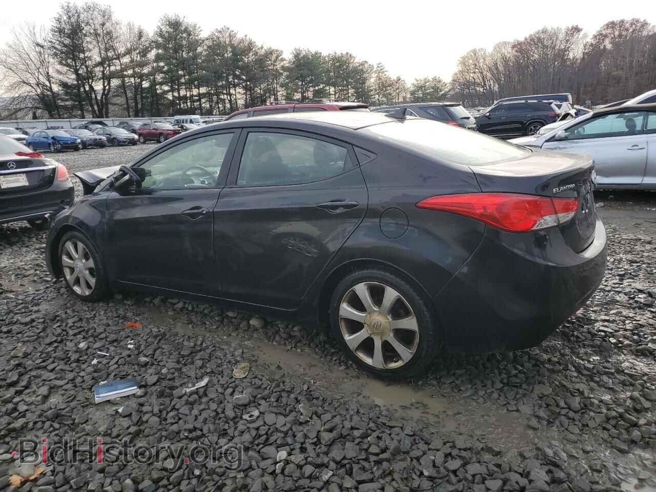 2012 HYUNDAI ELANTRA - VIN: 5NPDH4AEXCH120049 - Фото 2
