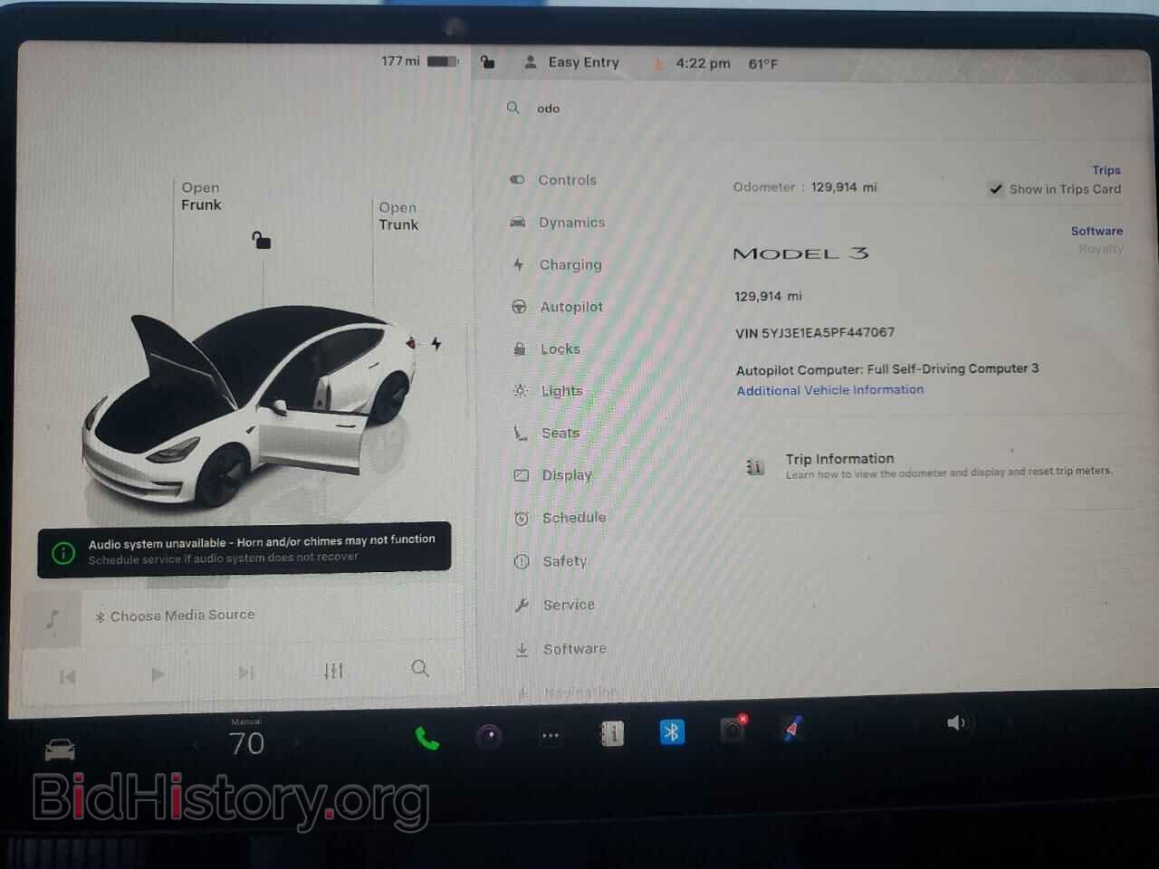 2023 TESLA MODEL 3 - VIN: 5YJ3E1EA5PF447067 - Фото 9