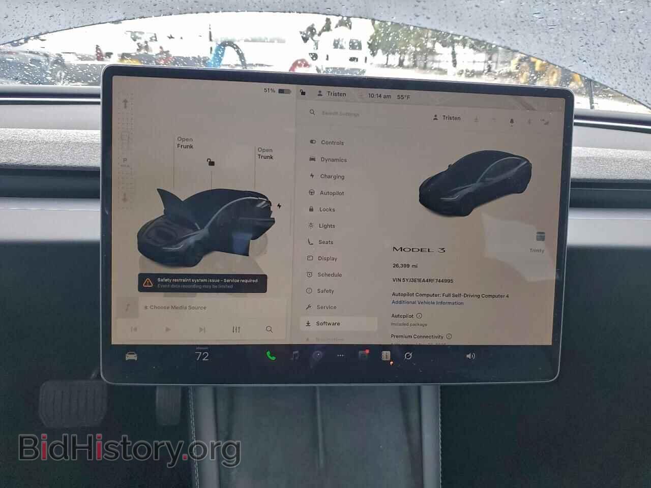 2024 TESLA MODEL 3 - VIN: 5YJ3E1EA4RF744995 - Photo 9