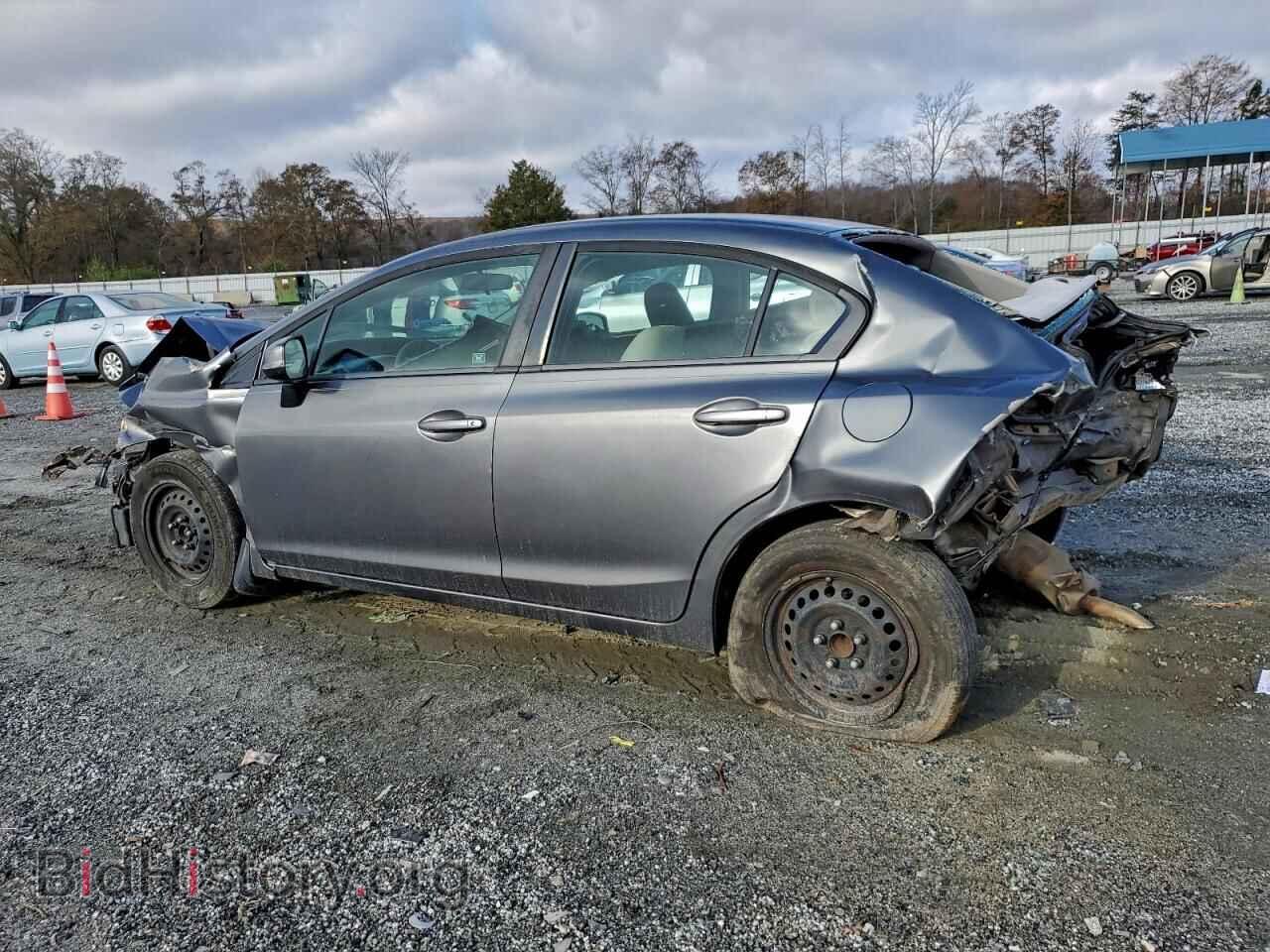 2012 HONDA CIVIC - VIN: 19XFB2F57CE034855 - Фото 2