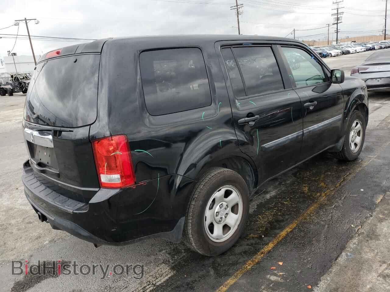 2014 HONDA PILOT - VIN: 5FNYF3H29EB010186 - Фото 3