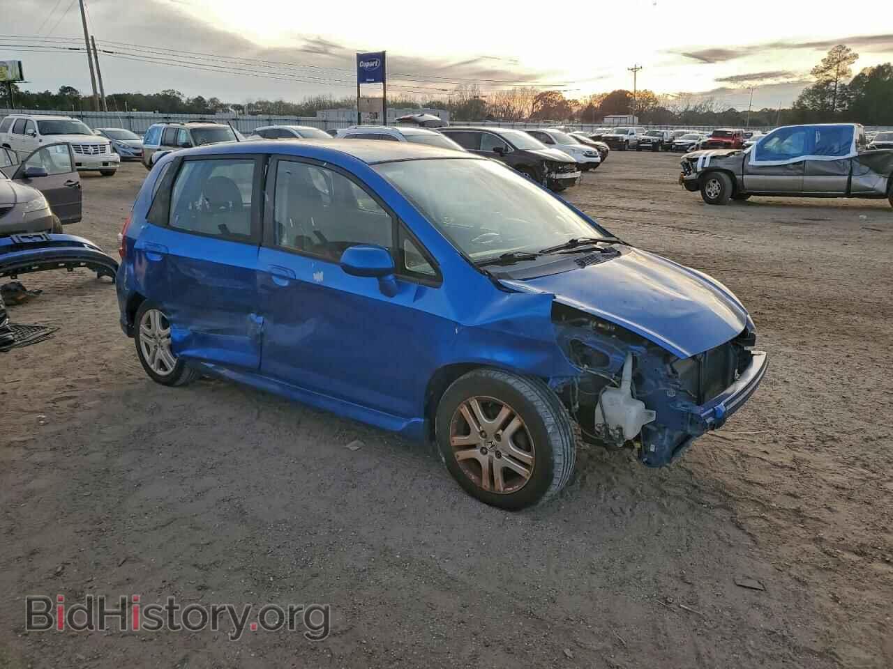 2007 HONDA FIT - VIN: JHMGD386X7S057641 - Фото 4