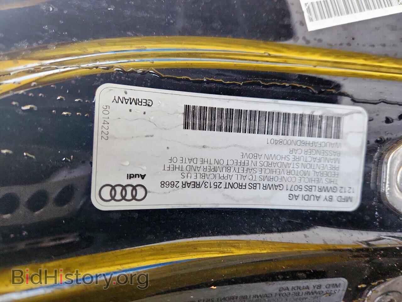2013 AUDI A5 - VIN: WAUCFAFH6DN008401 - Photo 13
