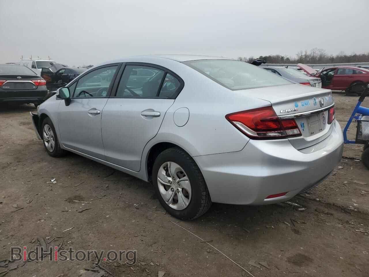 2013 HONDA CIVIC - VIN: 2HGFB2F52DH550371 - Фото 2