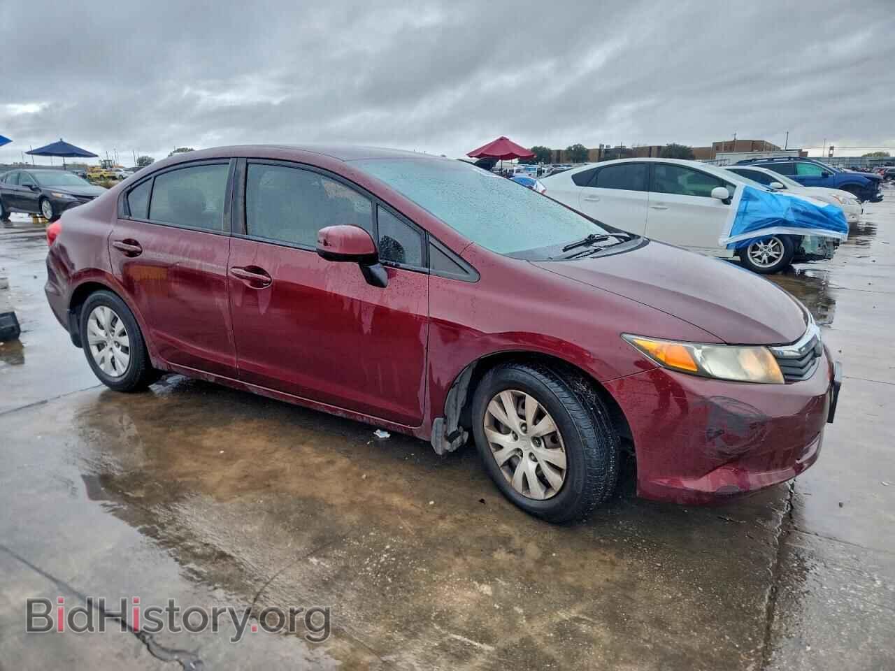 2012 HONDA CIVIC - VIN: 2HGFB2F56CH540828 - Фото 4