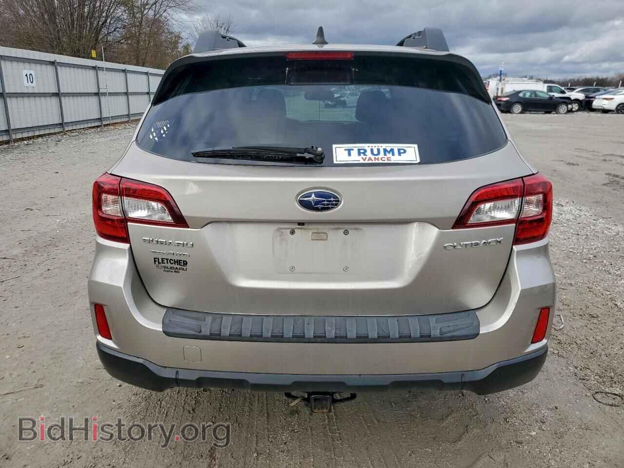 2016 SUBARU OUTBACK - VIN: 4S4BSBFC3G3354101 - Фото 6