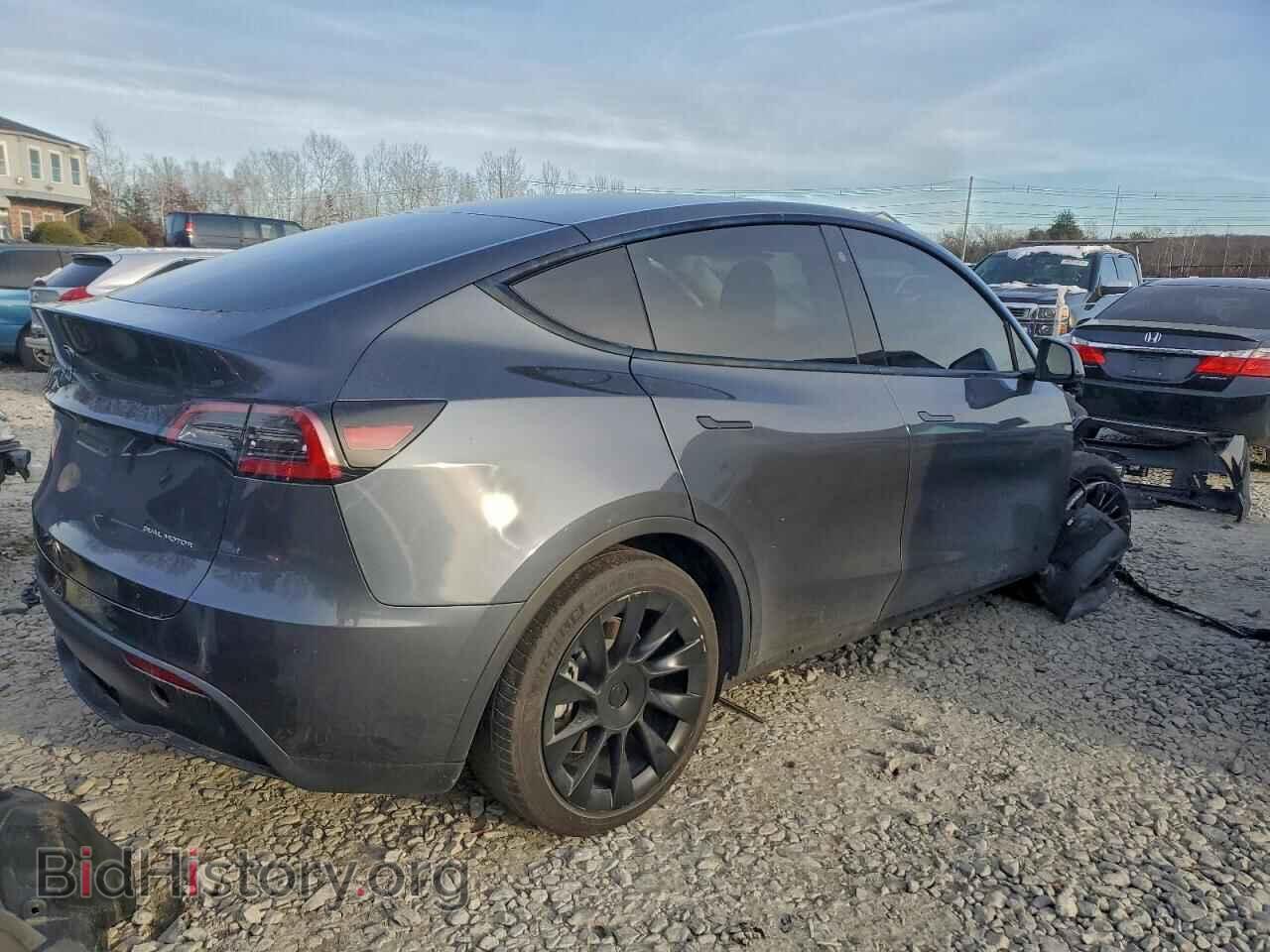 2021 TESLA MODEL Y - VIN: 5YJYGDEE5MF191092 - Фото 3