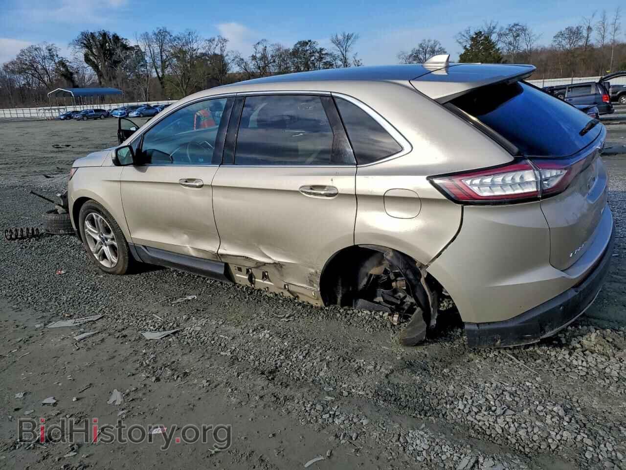 2017 FORD EDGE - VIN: 2FMPK4K97HBC29566 - Фото 2