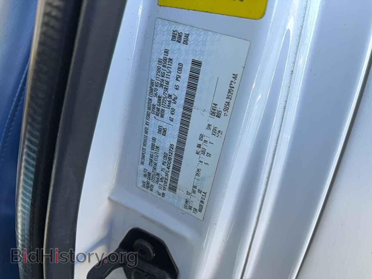 2013 FORD ALL Models - VIN: 1FDEE3FL4DDB12725 - Фото 10