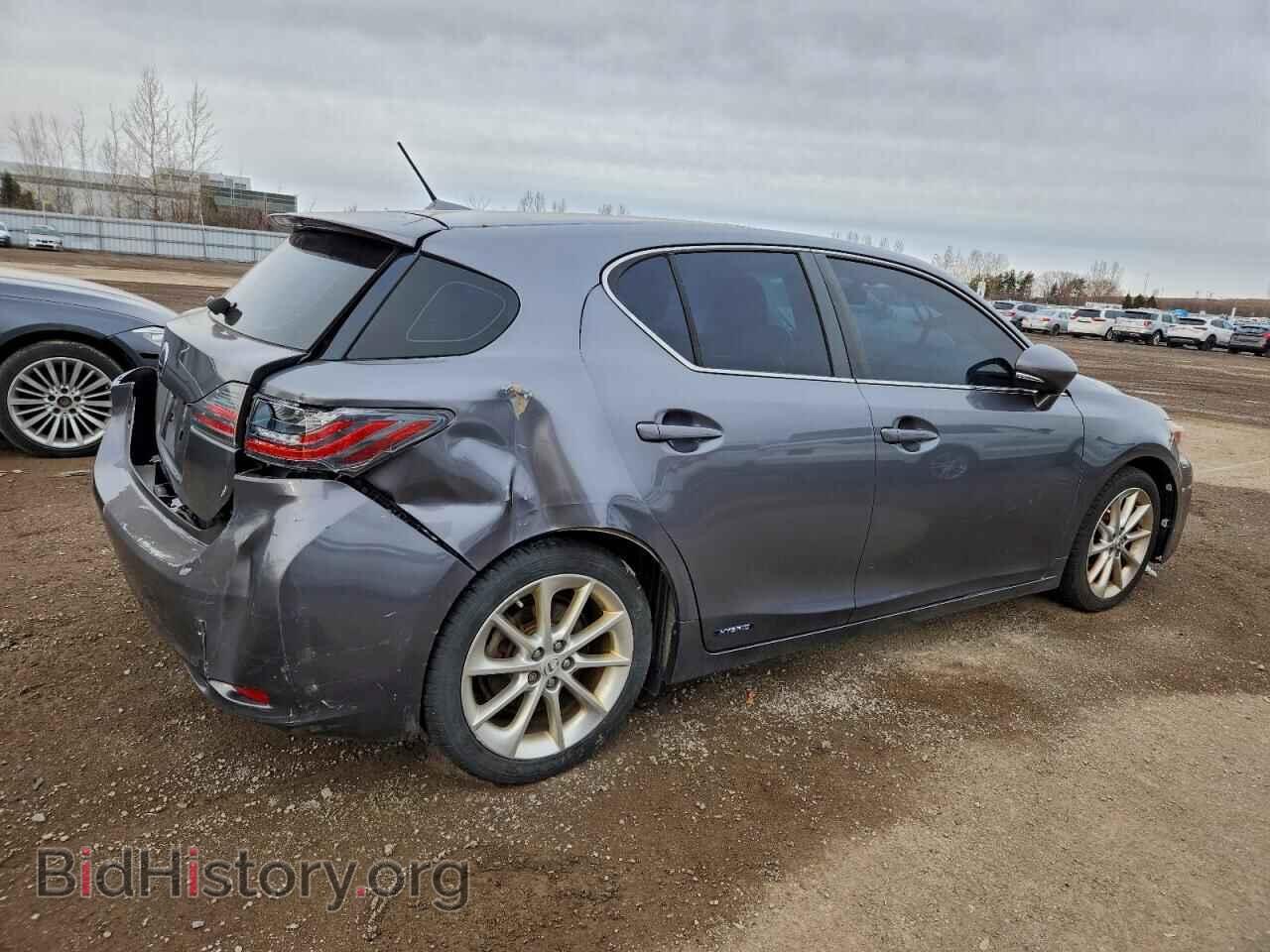 2012 LEXUS CT 200 - VIN: JTHKD5BH2C2107135 - Фото 3