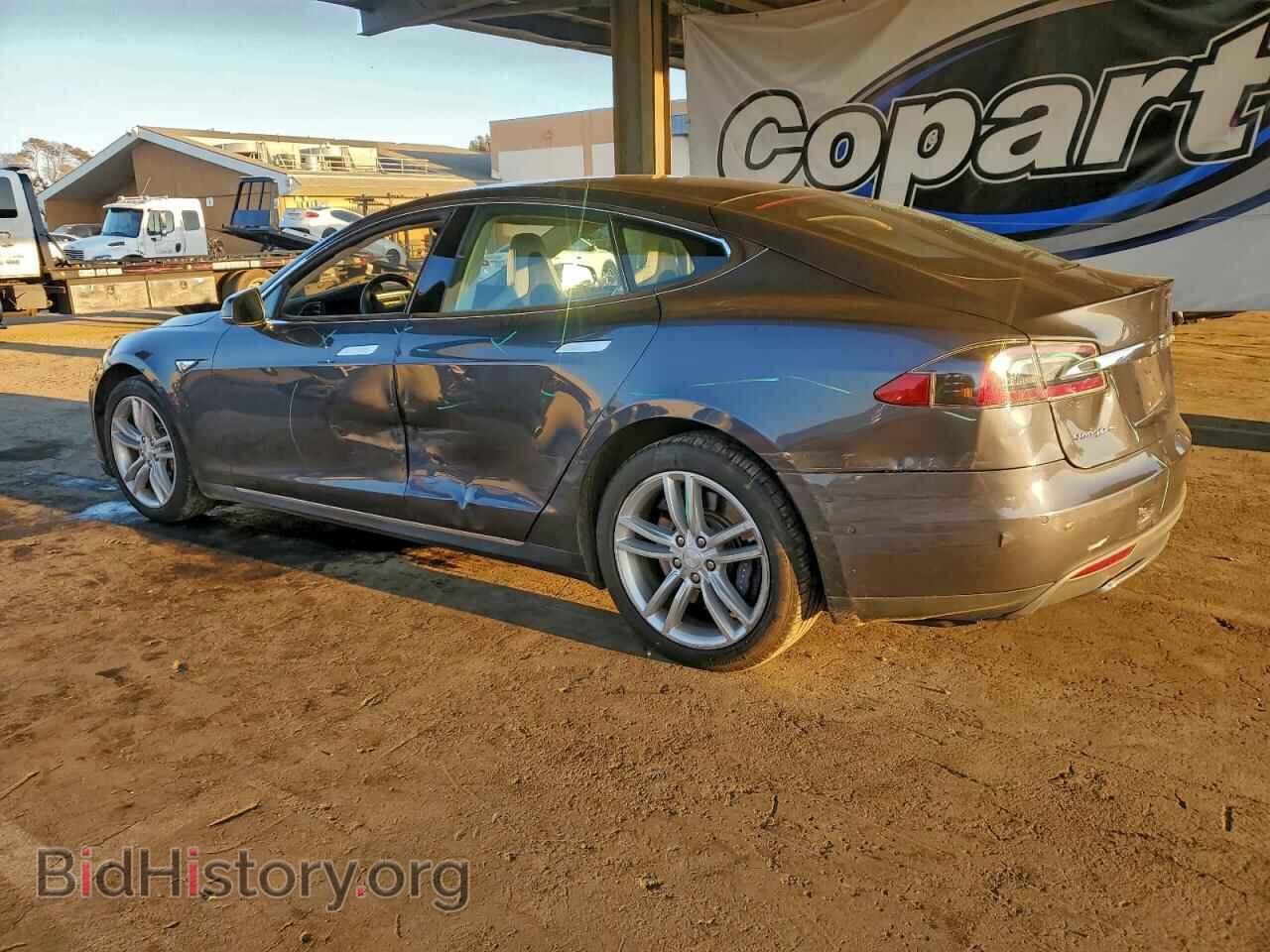 2014 TESLA MODEL S - VIN: 5YJSA1H15EFP52424 - Фото 2