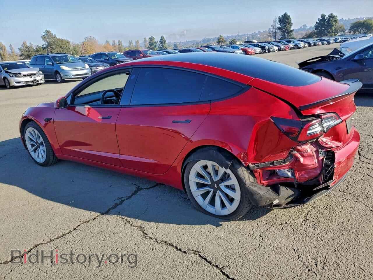 2021 TESLA MODEL 3 - VIN: 5YJ3E1EA7MF077185 - Фото 2
